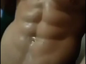 性感亚裔肌肉男撸大屌 korean grown-up gay porn