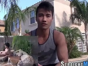 肌肉亚洲男撸鸡巴 hot gay car porn